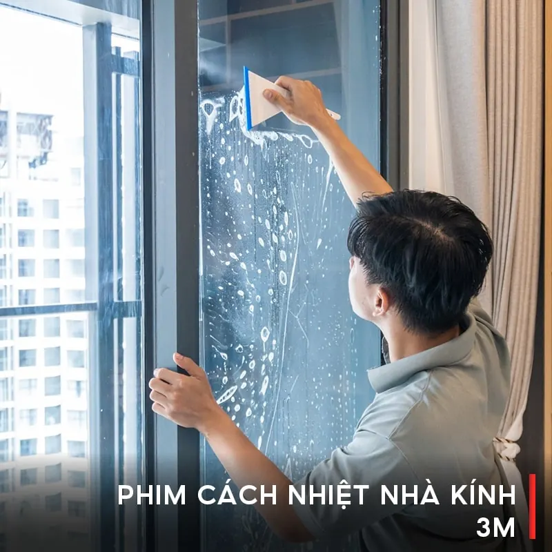 Dán phim cách nhiệt nhà kính và văn phòng tại Đà Nẵng